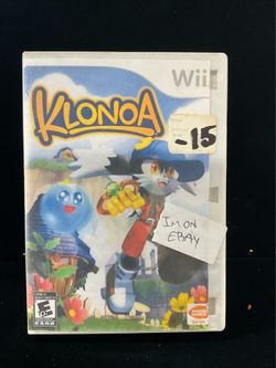 Klonoa (Nintendo Wii, 2009) Untested