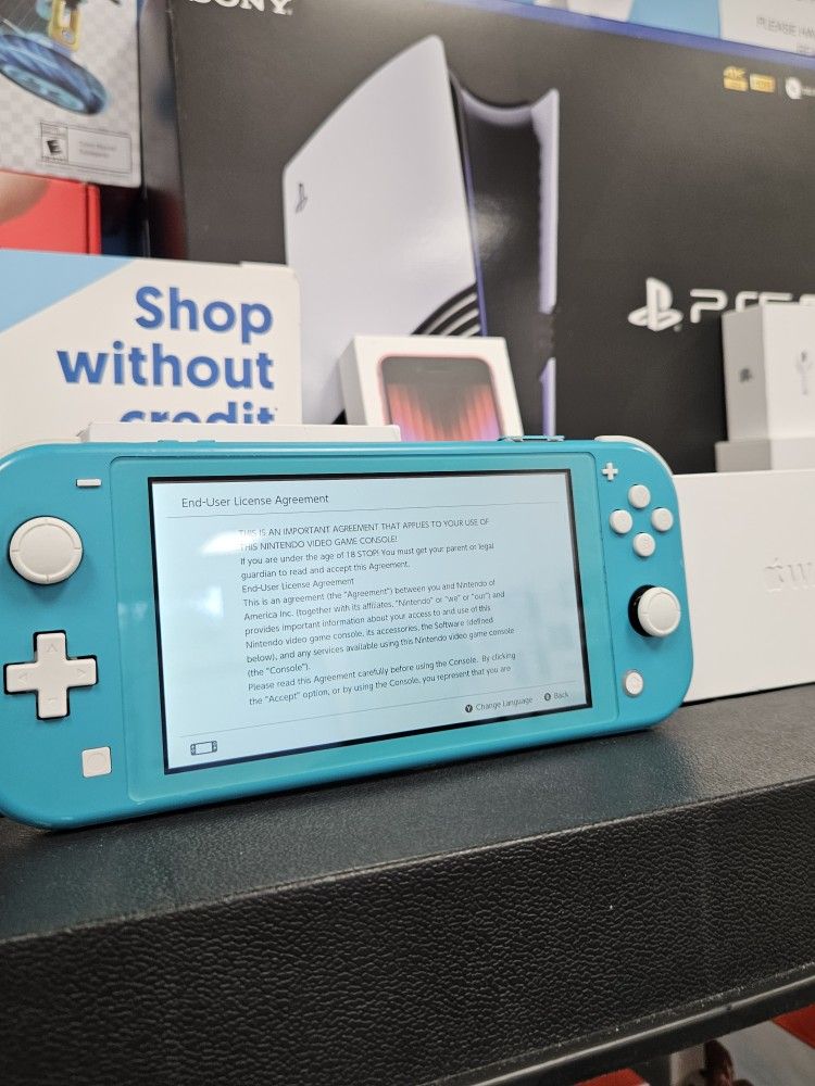Nintendo Switch Lite Gaming Handheld Pre Owned - Best Deal In Town - $5 Down Today
