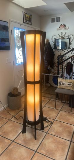 Modern Metal Cylinder Floor Lamp