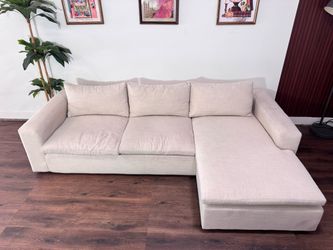 Living Spaces Cloud-Style Sectional- Free Delivery