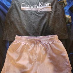 Girls Summer / Gym Shirt And Shorts 