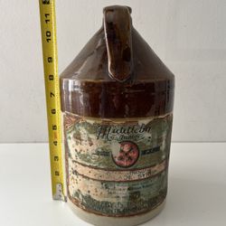 Vintage Soda Croc Stoneware