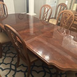 8 Seat Formal Dining Set and Matching Buffet