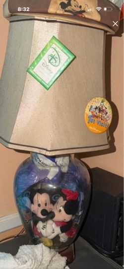 Disney Mickey & Minnie Mouse Table Lamp