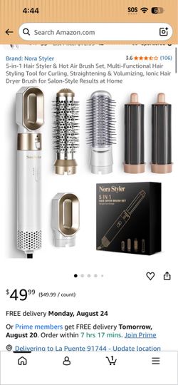 Nora Styler 5-in-1 Hair Dryer Brush Set