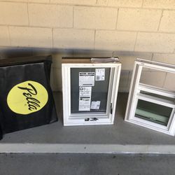 Three Pella Window Samples