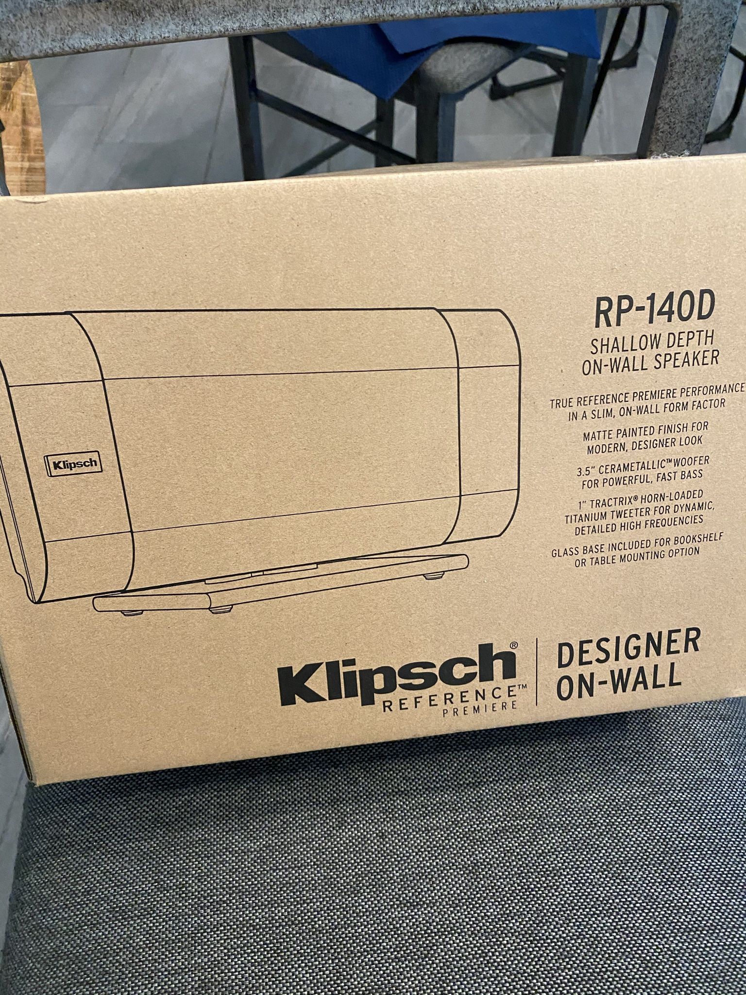 New In The Box Klipsch Surround Sound Speaker