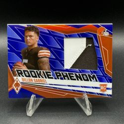 2025 Phoenix Rookie Phenom Blue #PJY-DGL Dillon Gabriel Patch Relic RC #/199