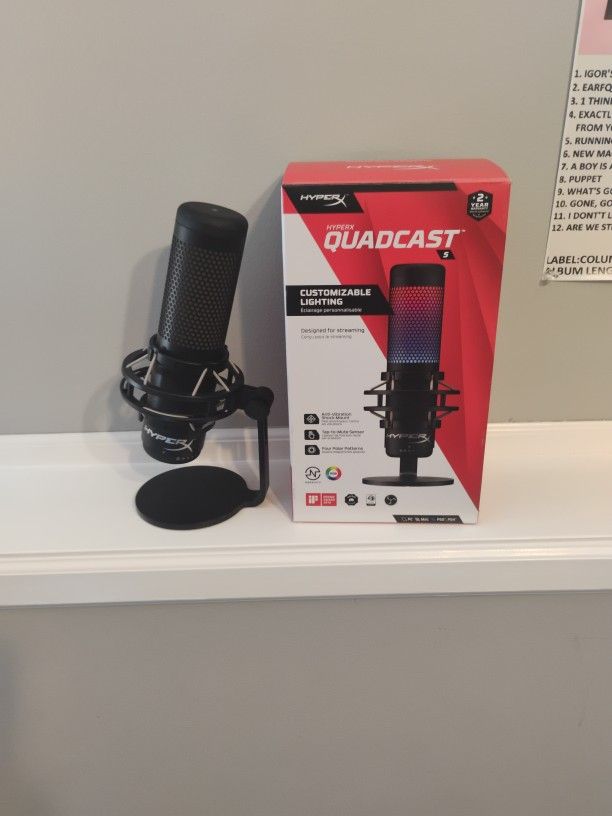 Hyperx Quadcast Gaming Mic
