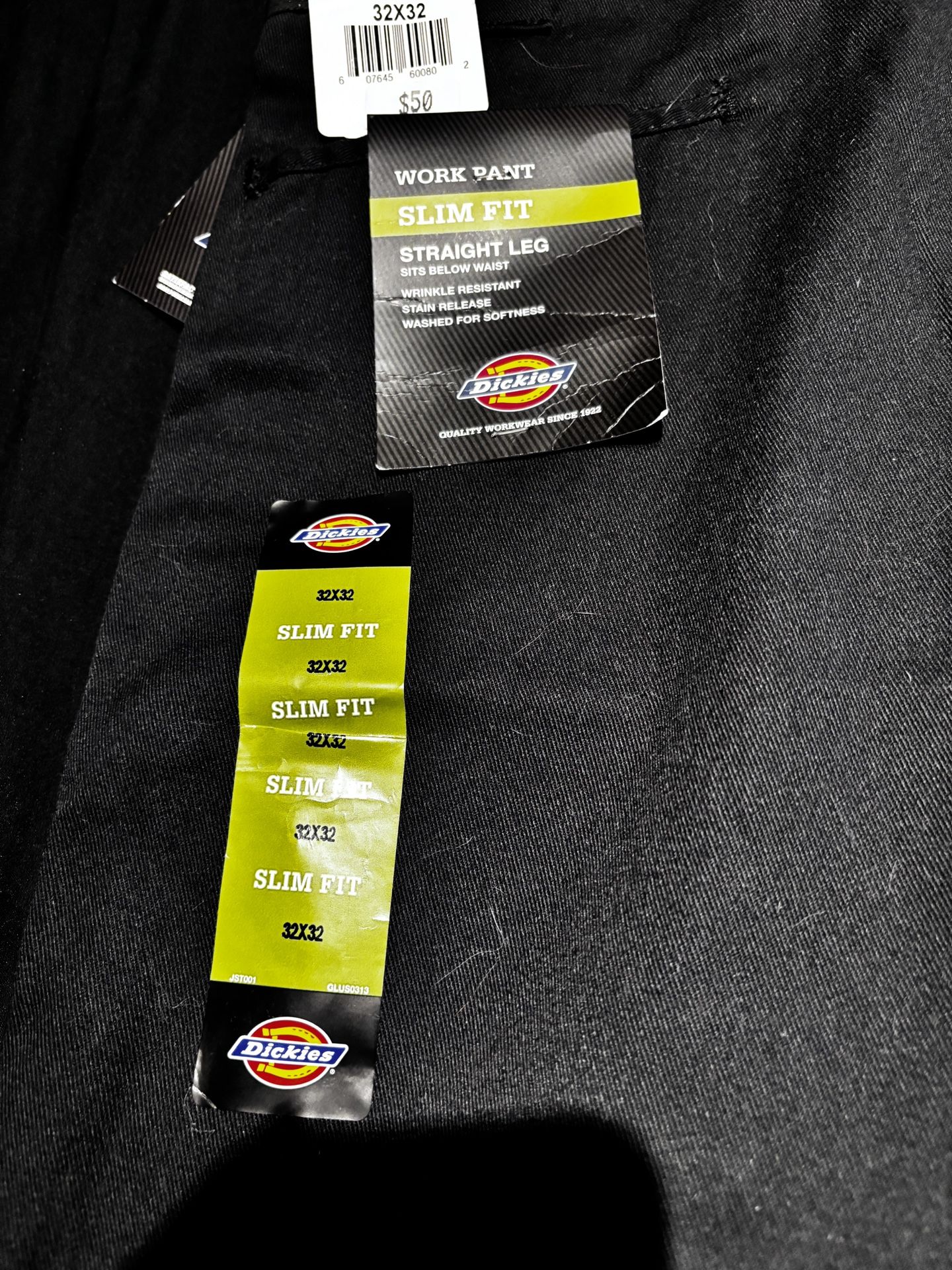 Dickies Slim Fit Work Pants (straight Leg)