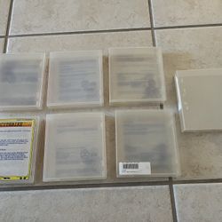 * 7 - Nintendo NES Clear Plastic Cartridge Hard Clamshell Case (Game Cartridge Not Included)