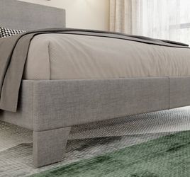 Barely used full bed with new mattress
