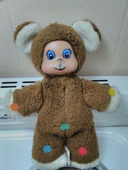 Matel 1978 Bear Rubber Face.