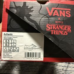 Vans Authentics Stranger Things 
