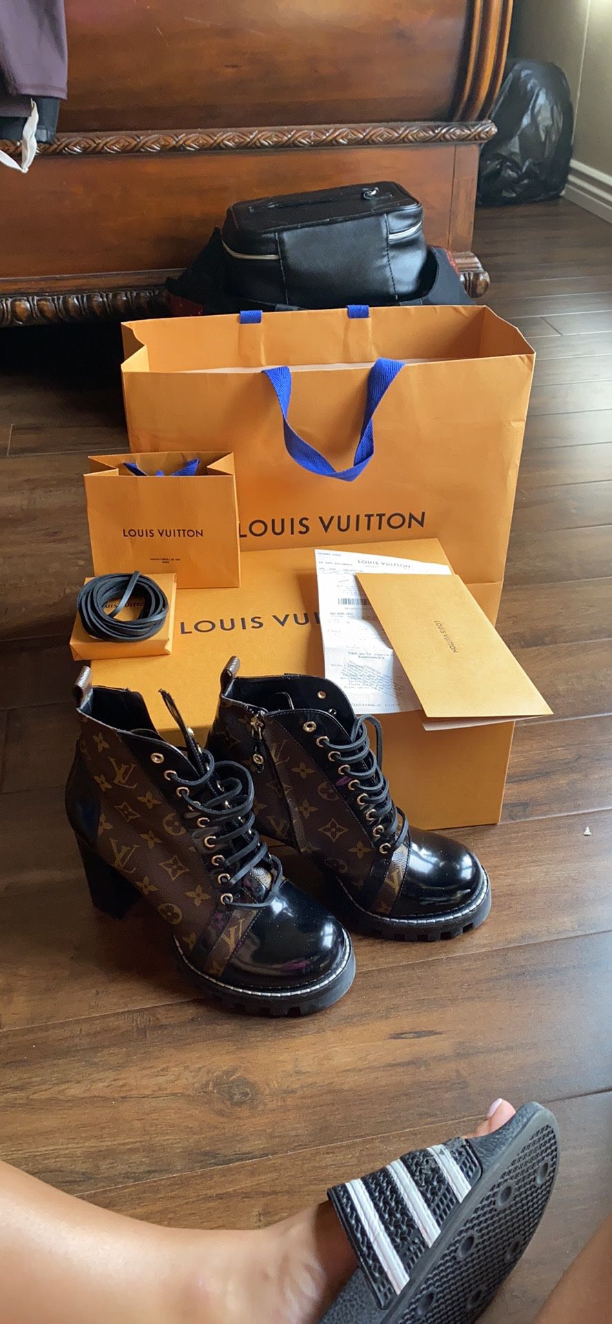 louis vuitton star trail boots to wear with shorts｜TikTok Search