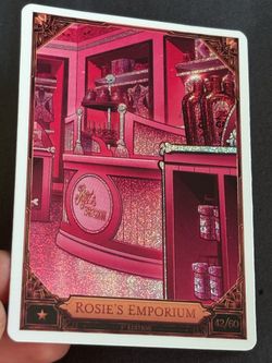 Hazbin Hotel Season 2, 1st edition trading cards, Rosie’s Emporium FOIL