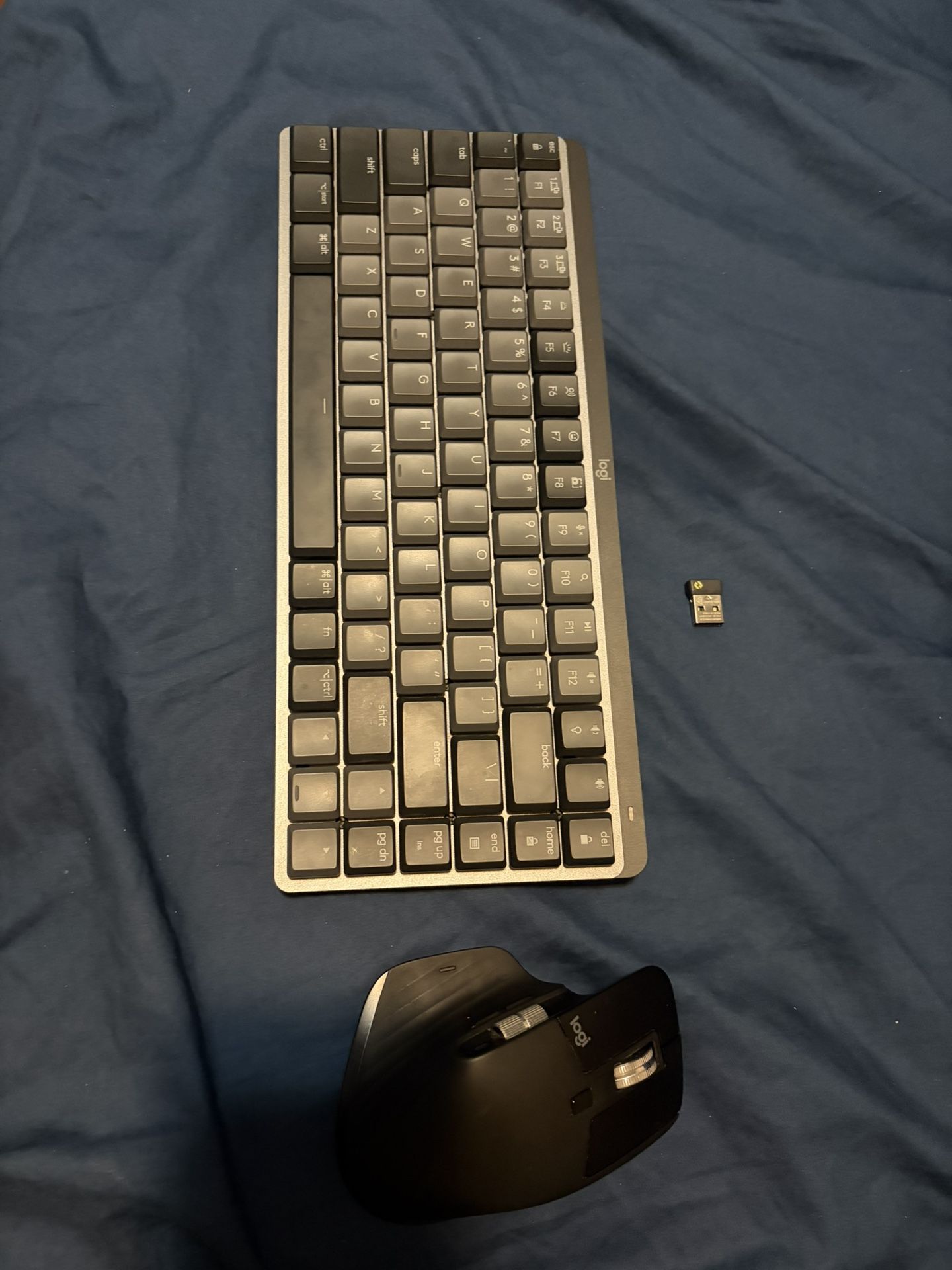 Logitech MX Mechanical Mini Keyboard And Mx Master 3s Mouse