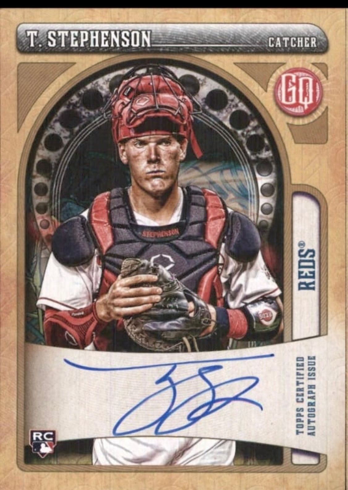 2021 Topps Gypsy Queen - Autographs GQA-TST Tyler Stephenson, Cincinnati Reds RC
