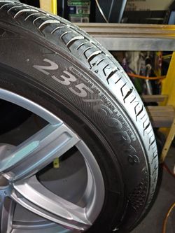 Tire and wheel