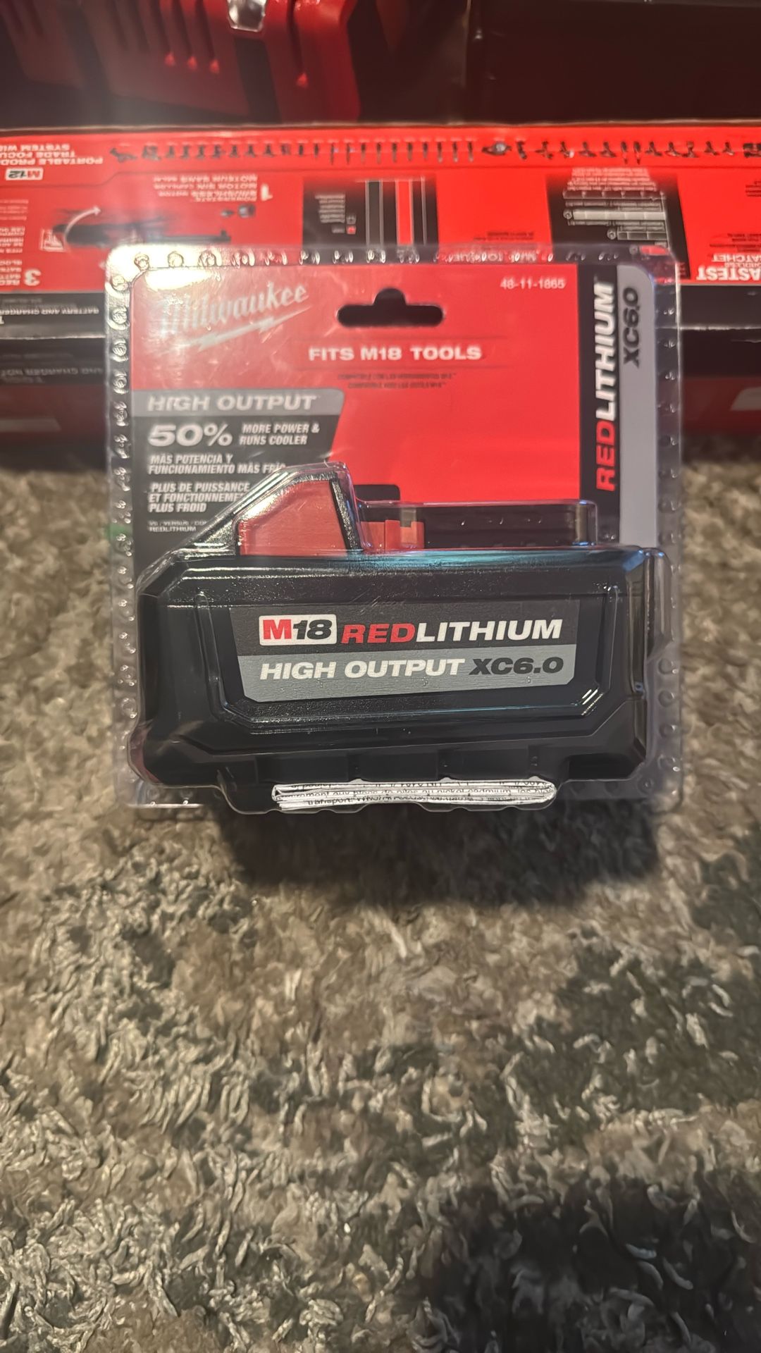 Milwaukee Battery M18 XC6.0
