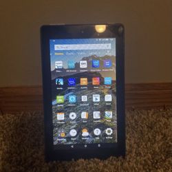 Amazon Fire 7 (7th Generation) 8GB, Wi-Fi, 7 In - Marine Blue - Great Condition