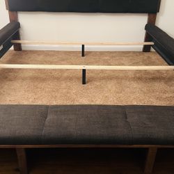Cal King Size Bed Frame And Springboard 