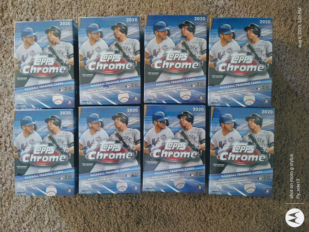 Topps Chrome Blaster box