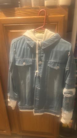 Denim Jacket with Hood