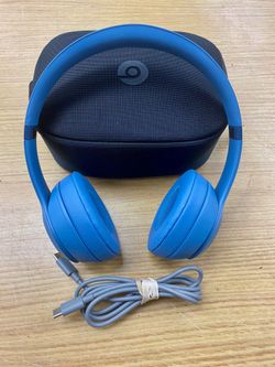 Beats Solo 4 Wireless Headphones – Blue – Great Condition