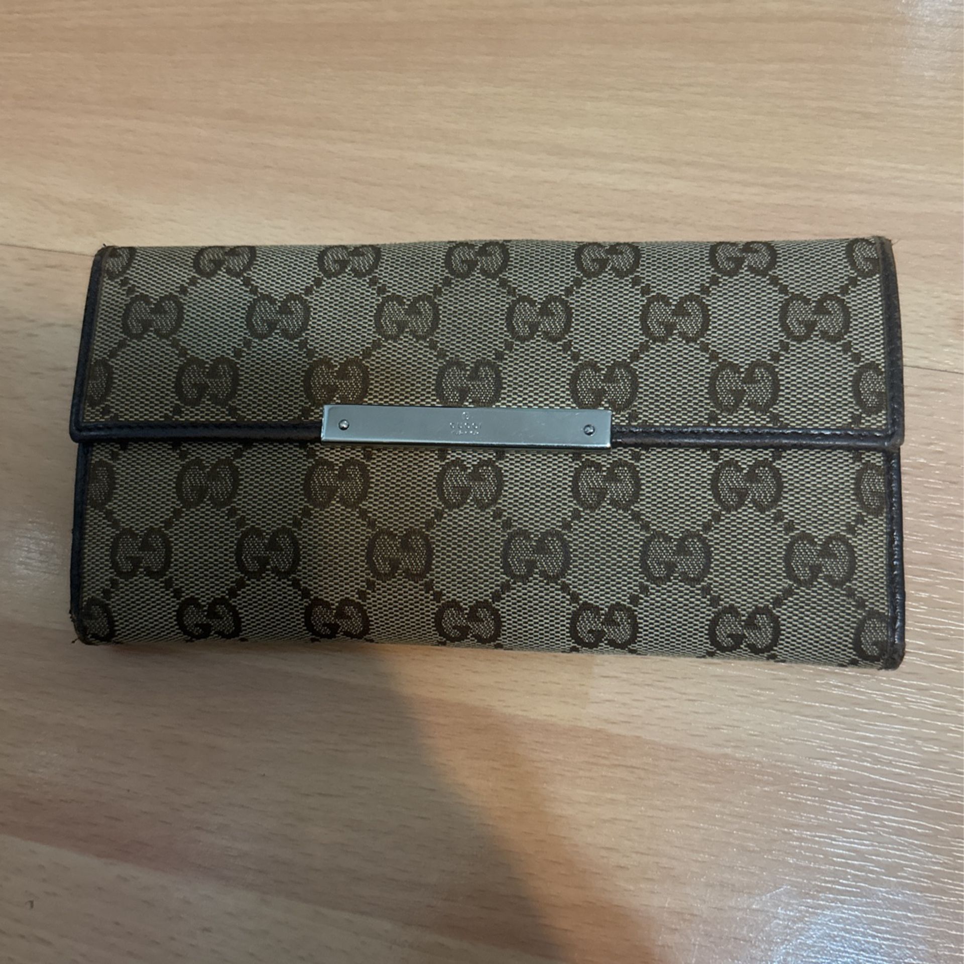 Gucci Canvas Long Wallet