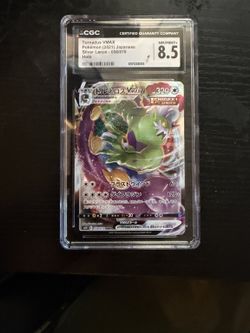 2021 Pokemon JP Silver Lance Tornadus VMAX #058/070 Triple Rare Holo CGC 8.5