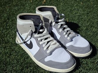 Nike Air Jordan 1 Mid SE Craft Cement Grey, 9.5 men's