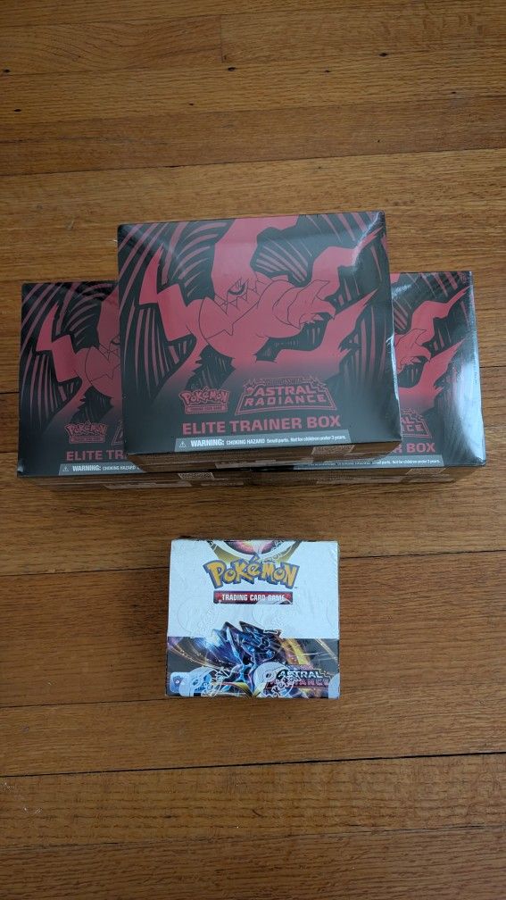 Pokemon Astral Radiance Booster Box And ETBs