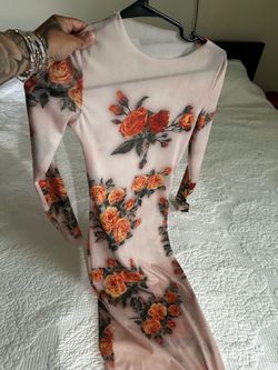 Mica mesh dress