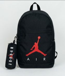 Black Air Jordan backpack