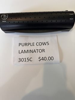 Purple Cows Laminator