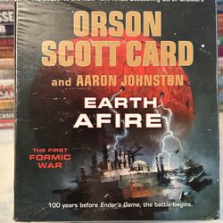 Ordinary Scott Card ~ Earth Afire Audiobook Sealed (AB3)