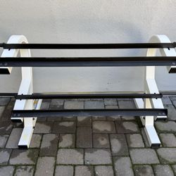 IMPEX POWERHOUSE DBR 90 Bi-Level Dumbbell Rack White