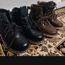 2 Pairs Of New Boys Boots 