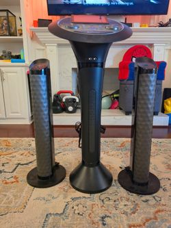 READ DESCRIPTION - Singing Machine Premium Wi-Fi Karaoke System (ISM1080