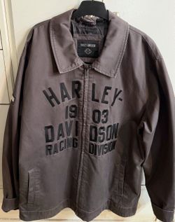 Vintage Harley Davidson Racing Jacket
