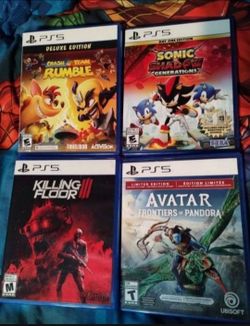 PS5 games, $25 each