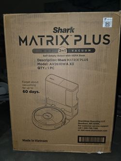 NEW Open Box – Shark Matrix Plus Mop 2-in-1 Robot Vacuum