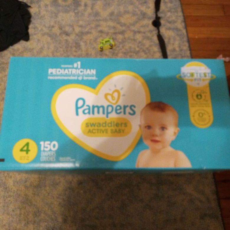 Pamper Swaddlers Size 4 Diapers