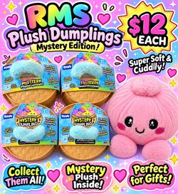 RMS Mystery Plush dumplings