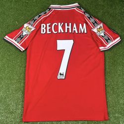 Beckham Man U Retro Jersey 