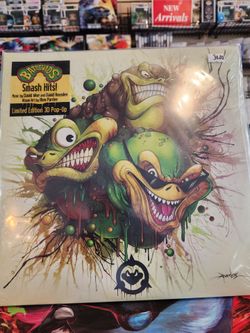 Battletoads smash hits vinyl record sealed $30
