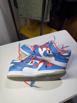 Off-White x Nike Dunk Low University Blue