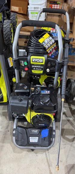 Ryobi 3300psi gas pressure washer