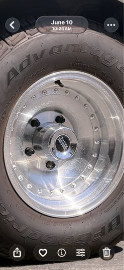 AMERICAN RACING WHEELS AND BF GOODRICH TIRES